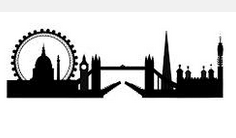 London Skyline Silhouette