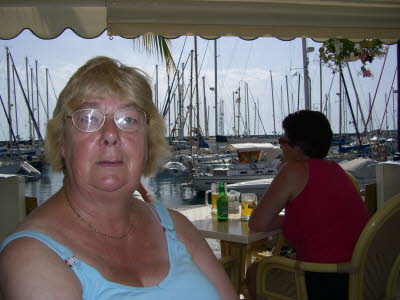 Mum in Puerto de Mogan